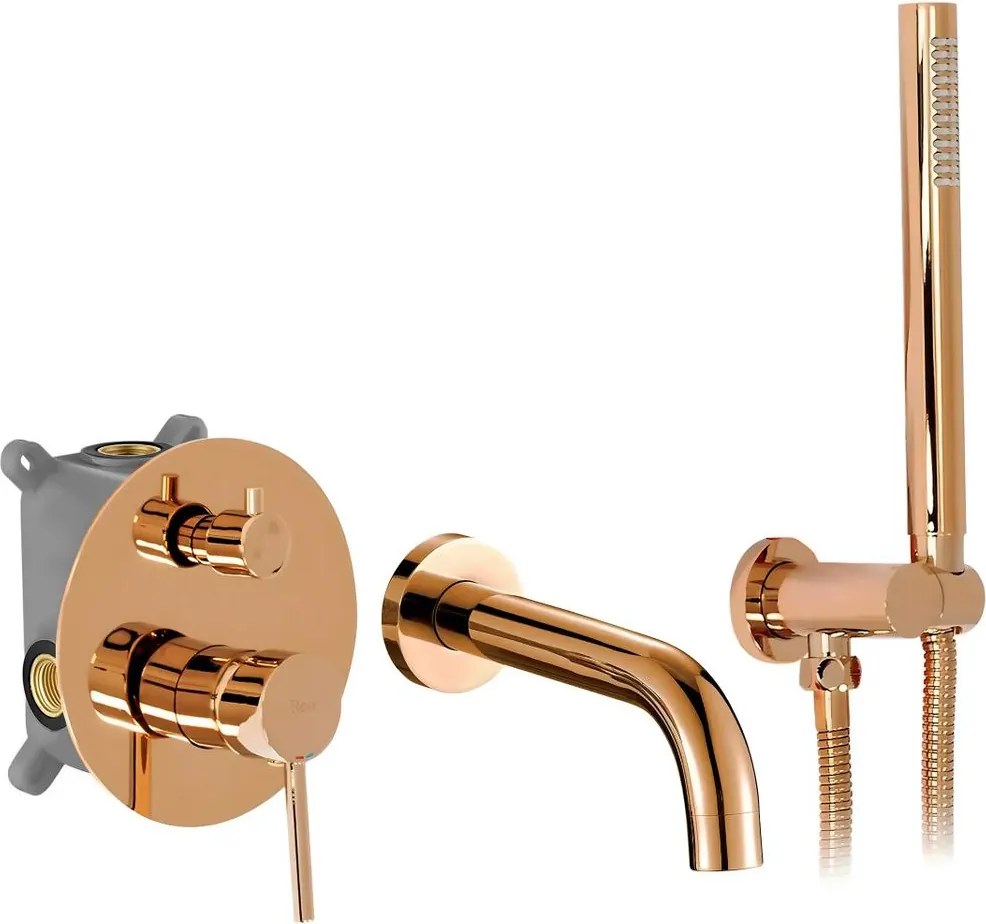 Baterie de cada Incastrata Rea Lungo cupru + BOX