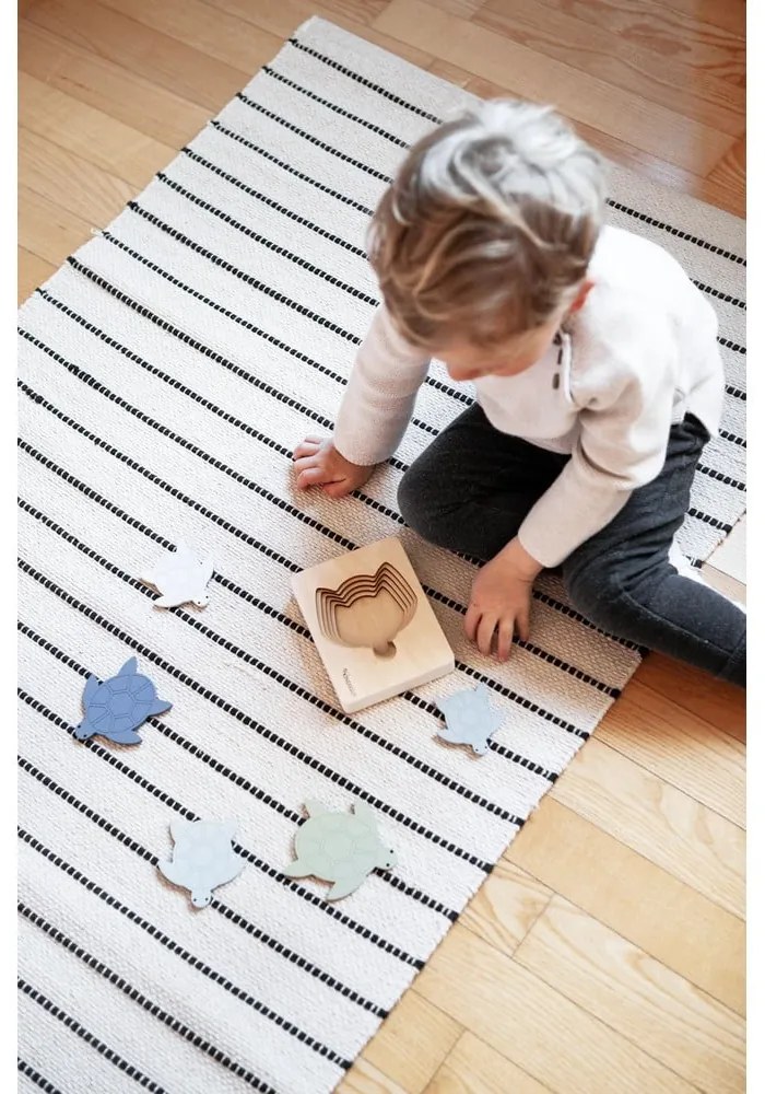 Puzzle de inserat din lemn Turtle – Kindsgut