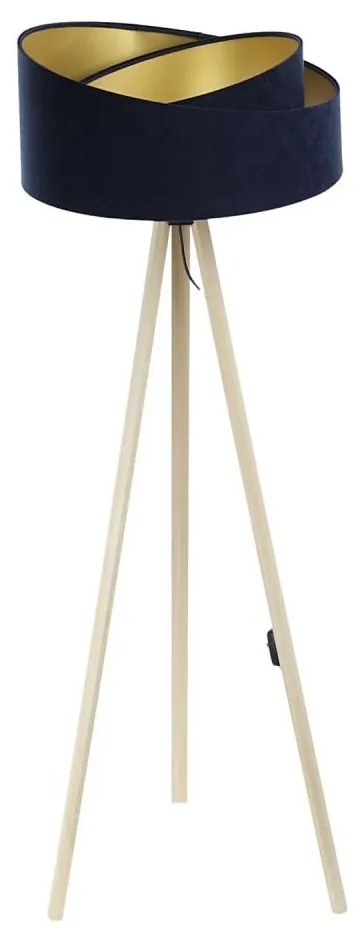 Lampadar GALAXY 1xE27/60W/230V albastru/bej