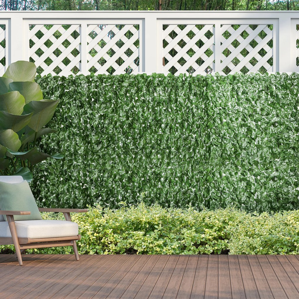 Outsunny Rulou de Gard Viu Artificial pentru Balcon si Gradina | Aosom Romania