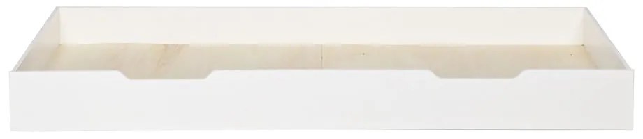 Sertar suplimentar pat WOOOD Nikki, 200 x 90 cm, alb