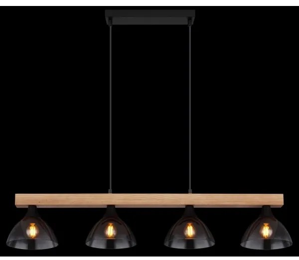 Lustră pe cablu LINDI 4xE14/15W/230V Globo 15544-4H