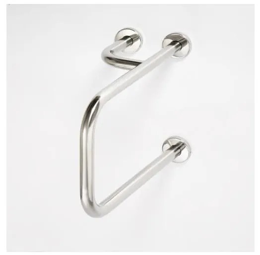 Mâner din inox, argintiu, 23,5 x 38 cm