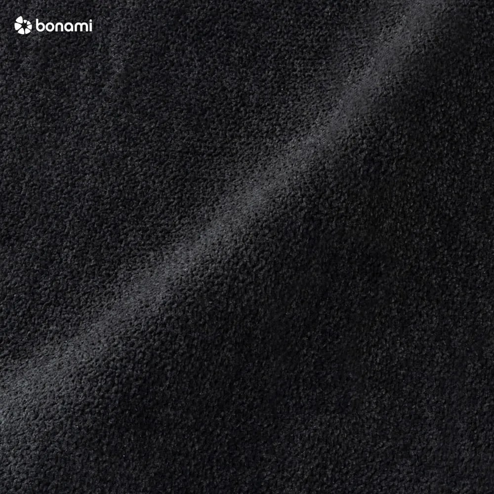 Colțar extensibil cu spațiu pentru depozitare Melart Louise, negru