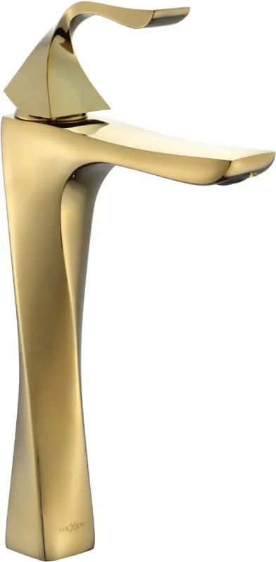 Mexen Estrella baterie înaltă pentru chiuvetă, aurie - 72310-50