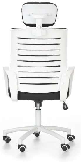 Scaun de birou MIRI, negru/alb