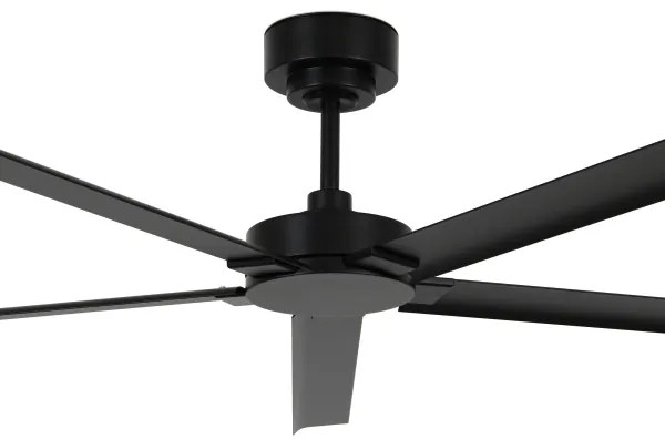 Ventilator de tavan Lucci air 21616149 MONZA IP55 negru + telecomandă