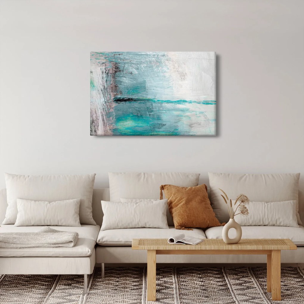 Tablou - pictură abstractă în ulei (90x60 cm)