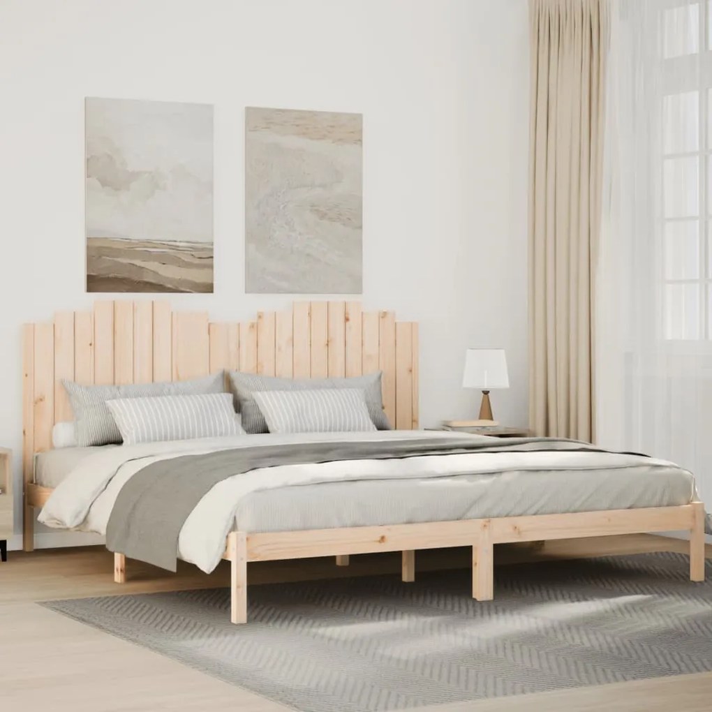 vidaXL Cadru pat foarte lung fără saltea, 180x220 cm, lemn masiv
