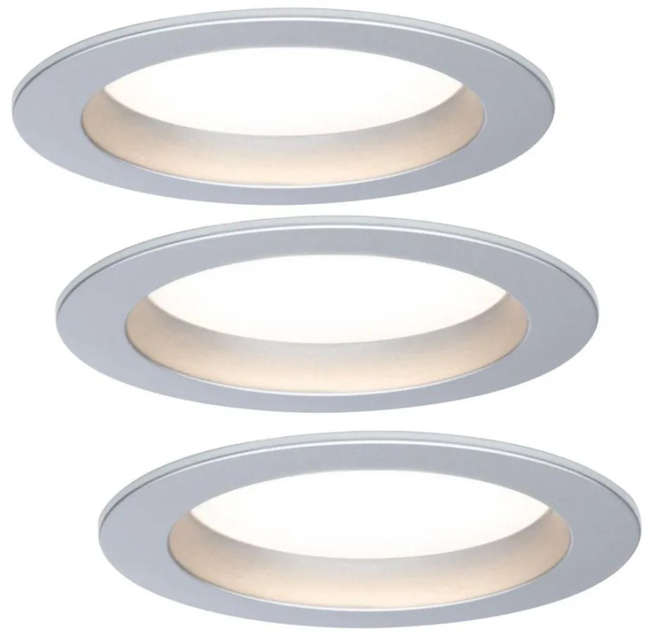 SET 3x corp de iluminat încastrat Paulmann TIP 3938 LED/4,5W 230V