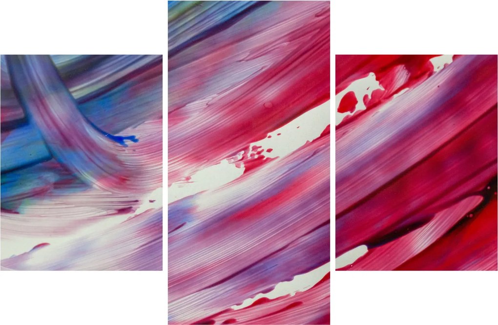 Tablou - culorile rozalbaste (90x60 cm)