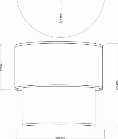 BRILAGI - Aplica LED de perete BOHO ECO 1xE27/10W/230V crem