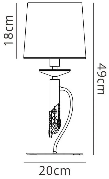 Veioza, Lampa de masa eleganta Tiffany alama antique/ abajur soft bronz