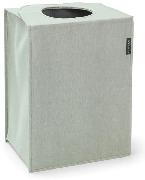 Cos de rufe Brabantia 1001095, 55 L, Fund solid si detasabil, Manere magnetice, Verde