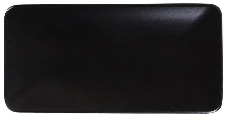 Farfurii negre din gresie 2 buc. – Hermia