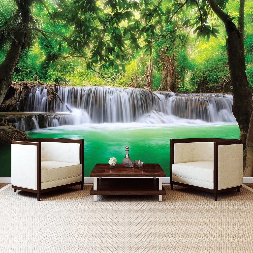 Fototapet - Cascada magică (152,5x104 cm)