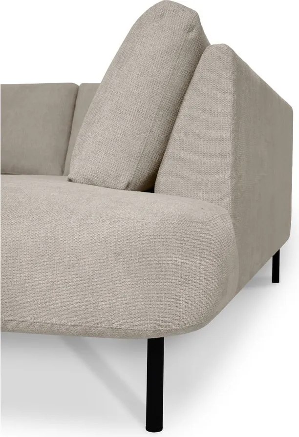 Colțar bej (cu colț pe partea dreaptă/în formă de "U") Hero – Scandic