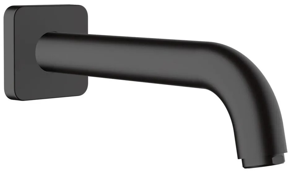 Pipa cada Hansgrohe Vernis Shape 20 cm negru mat