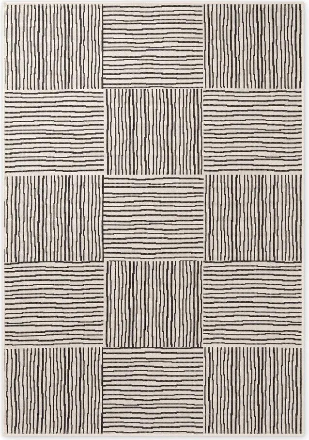 Covor pentru exterior și interior negru/crem 200x300 cm Haringey Nightingale – Ted Baker