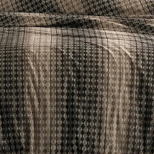 Bedtex Lenjerie de pat din bumbac Oberon maro, 140x 200 cm, 70 x 90 cm