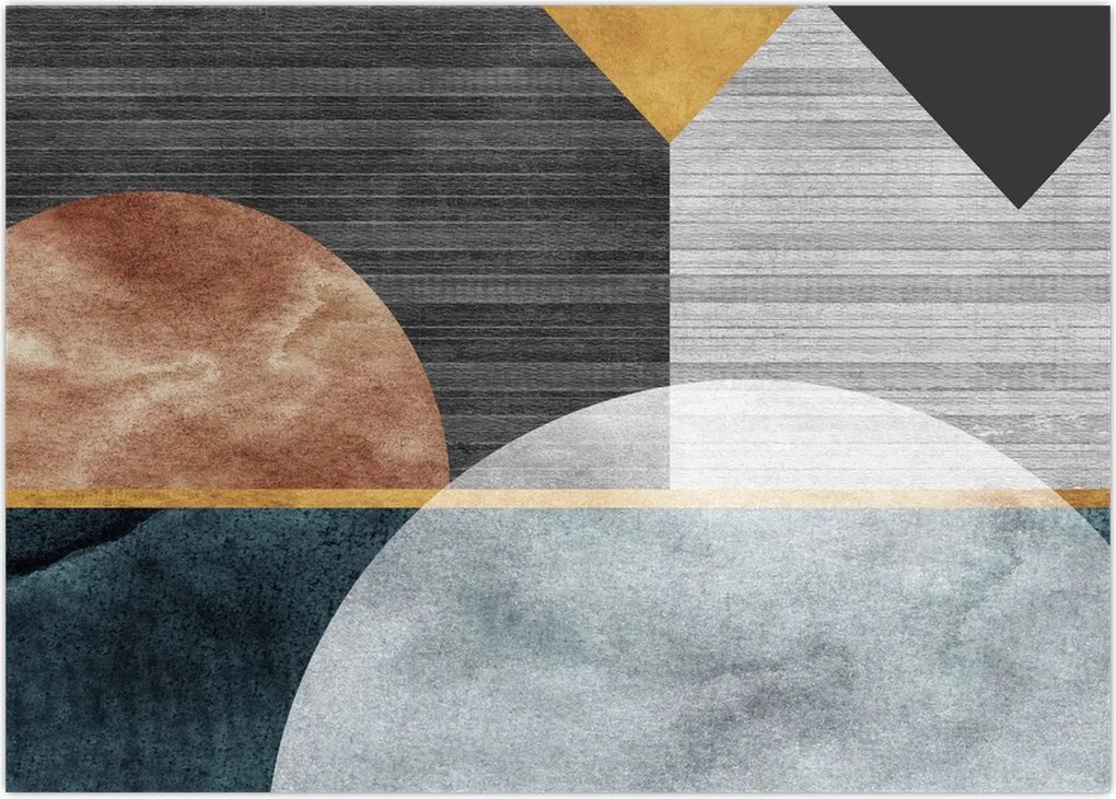 Tablou - Forme și texturi (70x50 cm)