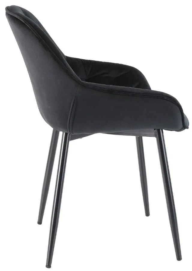 Scaun de bucaterie Cornelia, negru