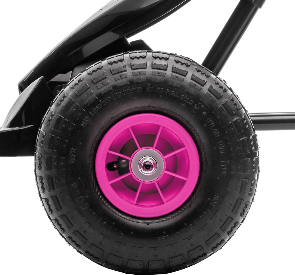 HOMCOM Go Kart a Pedali per Bambini 5-12 Anni Sedile Regolabile Ruote in Gomma | Aosom Romania