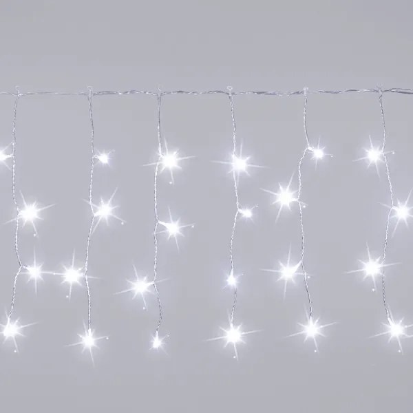 Aigostar - Ghirlandă LED de Crăciun pentru exterior, 200 LED, 8x0,4 m, IP44, alb rece
