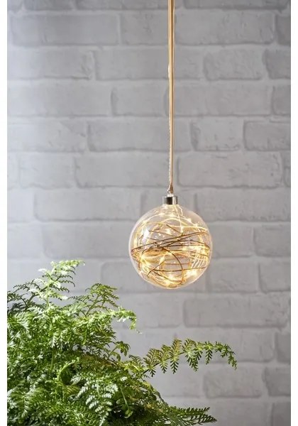 Decorațiune LED de Crăciun GLOW 30xLED/0,064W/3/230V d. 15 cm Eglo 410603