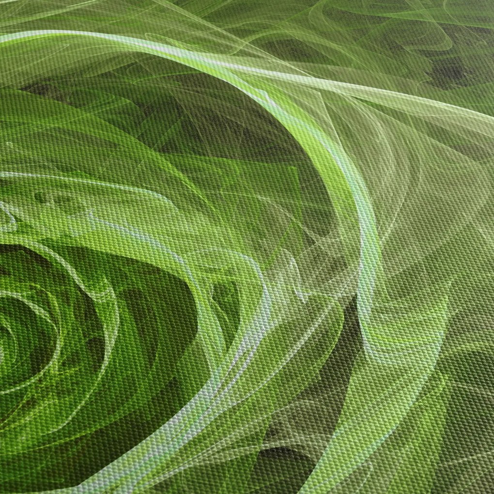 Tablou - Abstract Rose Green (150x105 cm)