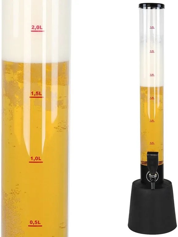 Dozator de bere, set de 3 buc, 3500 ml