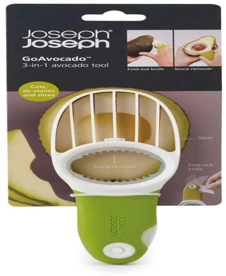Tăietor 3 în 1 pentru avocado Joseph Joseph GoAvocado