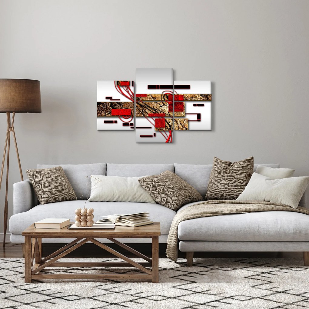 Tablou cu abstracție (90x60 cm)