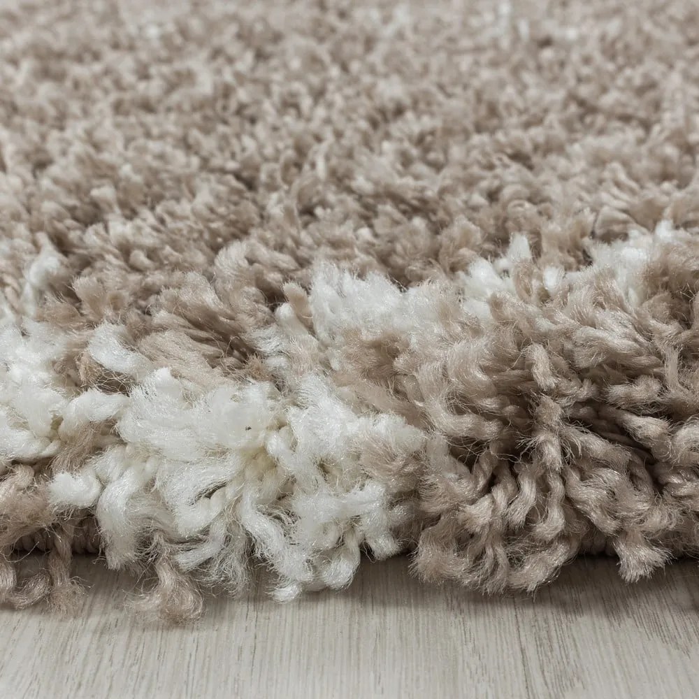 Covor maro deschis rotund ø 160 cm Alvor – Ayyildiz Carpets