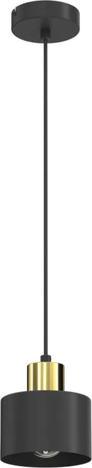 Pendul cu cablu PARKLA, 1xE27/15W/230V, negru