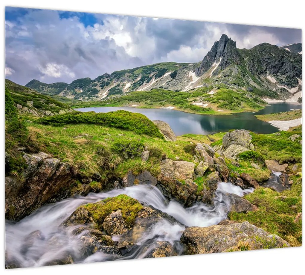 Tablou - Vedere la Muntele Rila (70x50 cm)