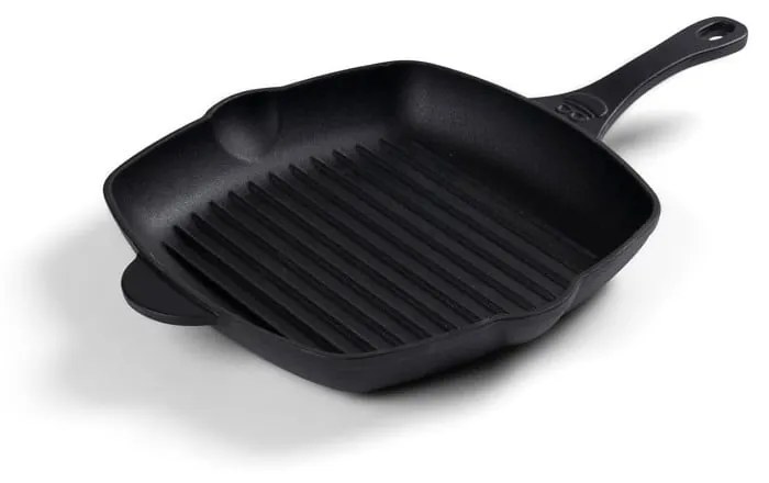 Tigaie de tip grill din fontă 28x28 cm – Holm