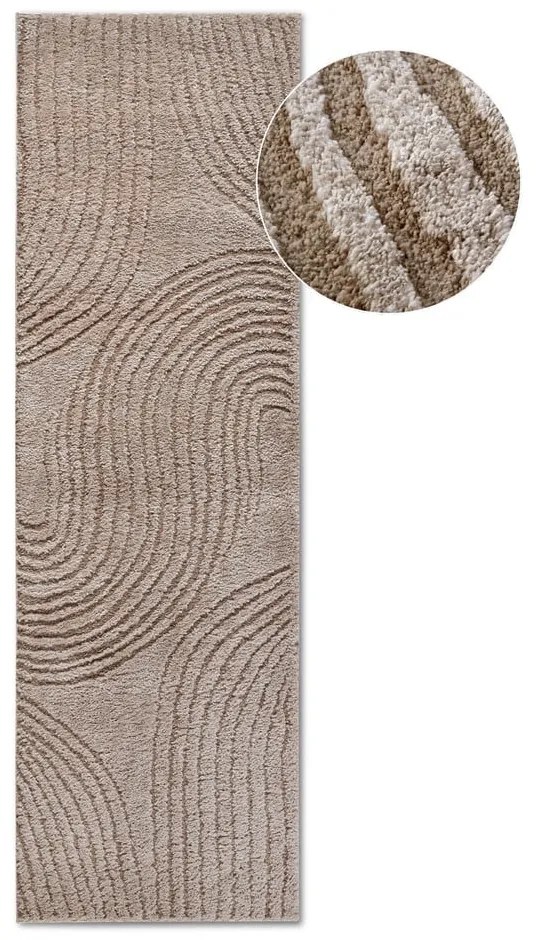 Covor tip traversă bej 80x240 cm Pigment Beige – Elle Decoration