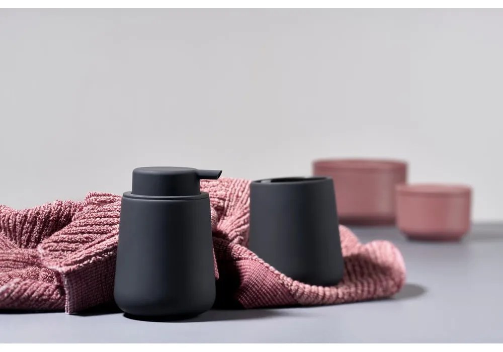 Suport pentru periuțe de dinți Zone Nova One, negru