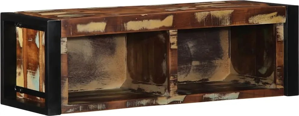 vidaXL Dulap TV multicolor 80x30x25 cm lemn masiv recuperat