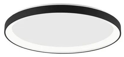 Plafoniera LED moderna design slim 48cm PERTINO negru NVL-9853674