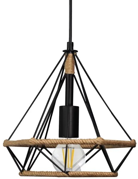 lustră pe cablu BROXTON 1xE27/20W/230V