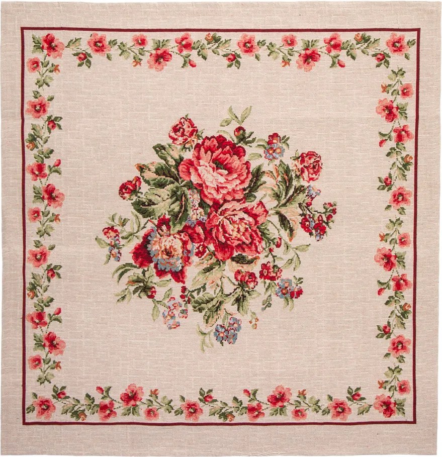 Faţă de masă Buchet de flori, 70 x 70 cm