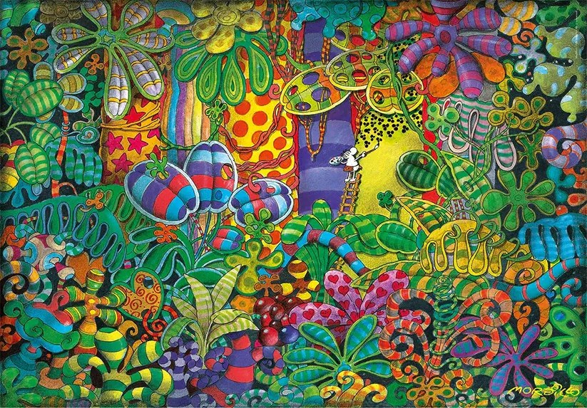Colorat Mordillo Puzzle Clementoni de 1500 piese