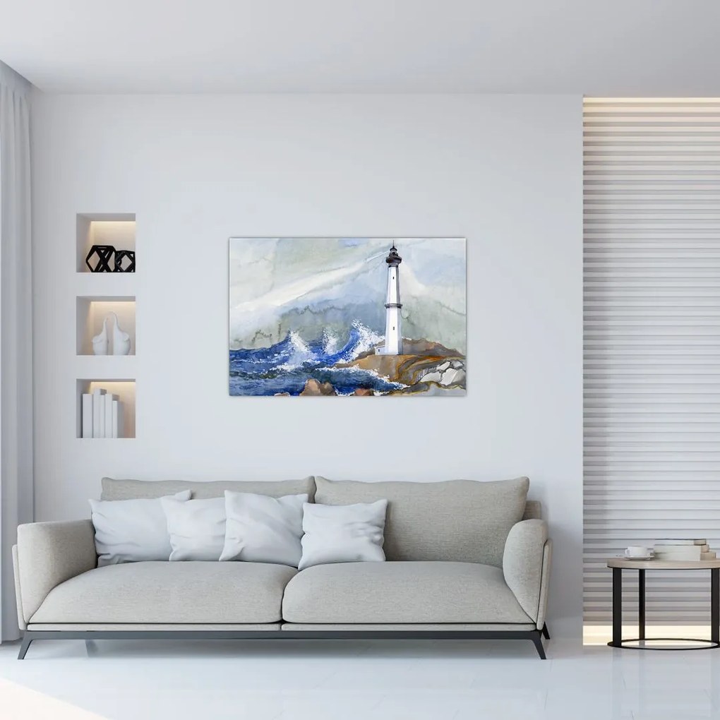 Tablou cu pictura farului (90x60 cm)