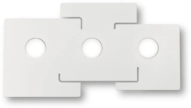 Plafoniera LED design modern TOTEM PL3 alb 215761