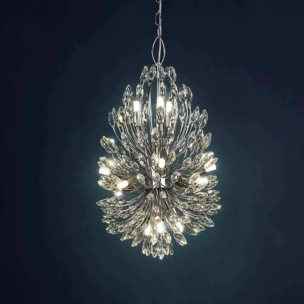 Lustra suspendata eleganta design modern Peacock 14L