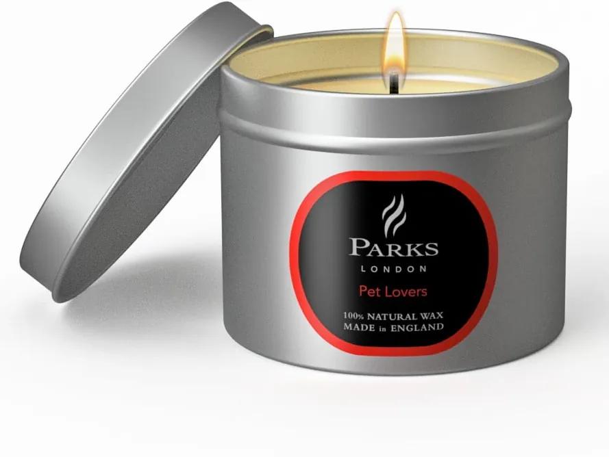 Lumânare Parks Candles London Pet Lovers, 25 de ore de ardere, aromă de iasomie, citrice