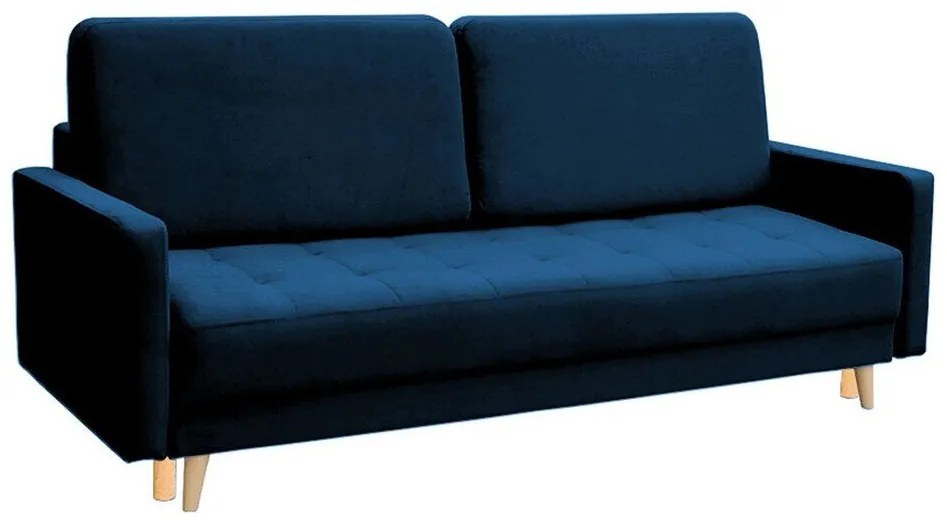 Canapea extensibilă Independence 102Cutie de pat, 95x216x93cm, 83 kg, Picioare: Plastic, Lemn, Lemn: Fag