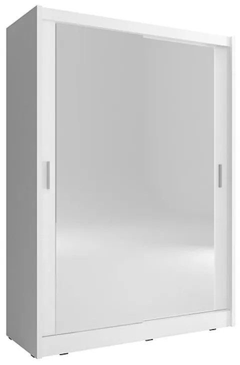 Expedo Dulap dormitor NANA, 130/200/62, Oglindă 2 buc, stejar sonoma